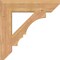 Ekena Millwork Balboa Slat Smooth Bracket, Western Red Cedar, 5 1/2"W x 28"D x 28"H BKT06X28X28BOA06SWR - alternate 3